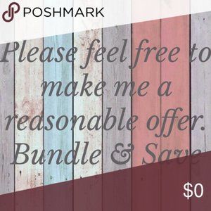 BUNDLE AND SAVE!!